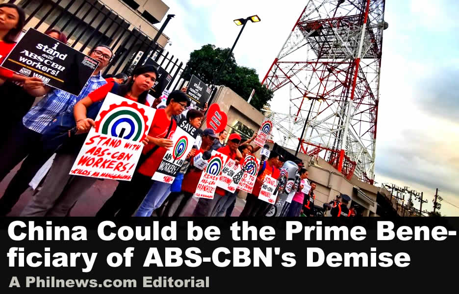 China Might be the Prime Beneficiary of ABS-CBN's Demise