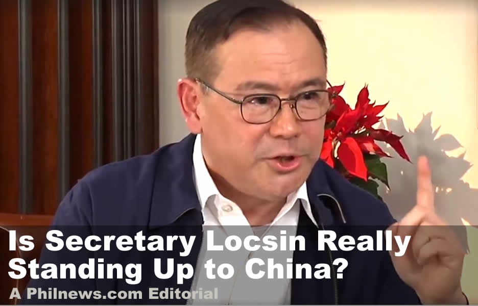Is Secretary Locsin Really Standing Up to China?