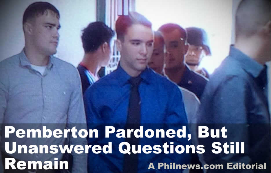Pemberton Pardoned, But Unanswered Questions Still Remain