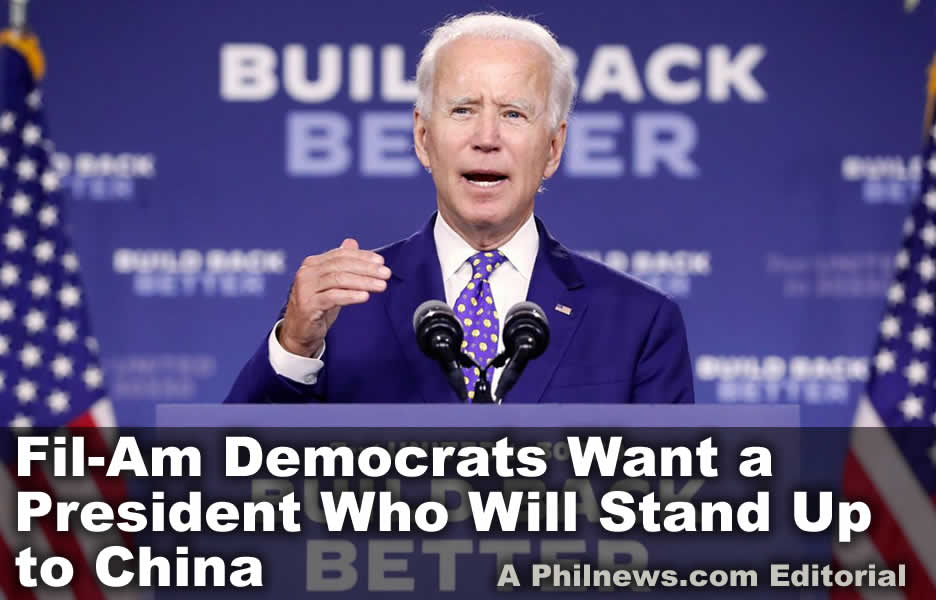 Fil-Am Democrats Want a President Who Will Stand Up to China