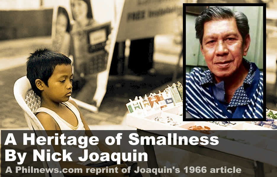 A Heritage of Smallness by Nick Joaquin