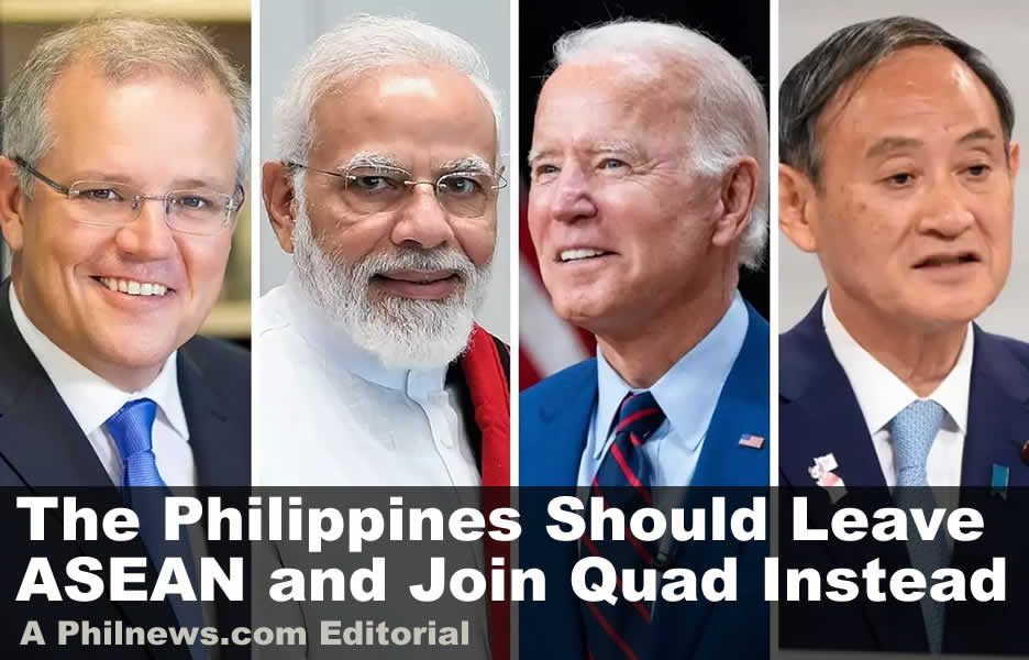 The Philippines Should Leave ASEAN and Join Quad Instead