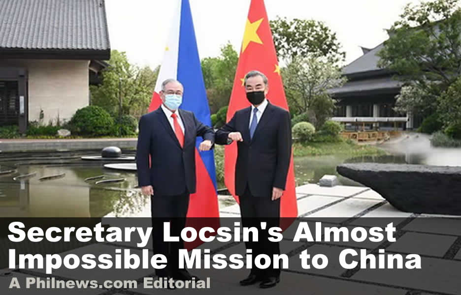 Secretary Locsin's Almost Impossible Mission to China
