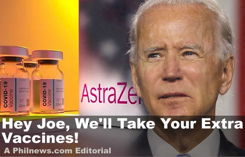 Hey Joe, We'll Take Your Extra Vaccines!
