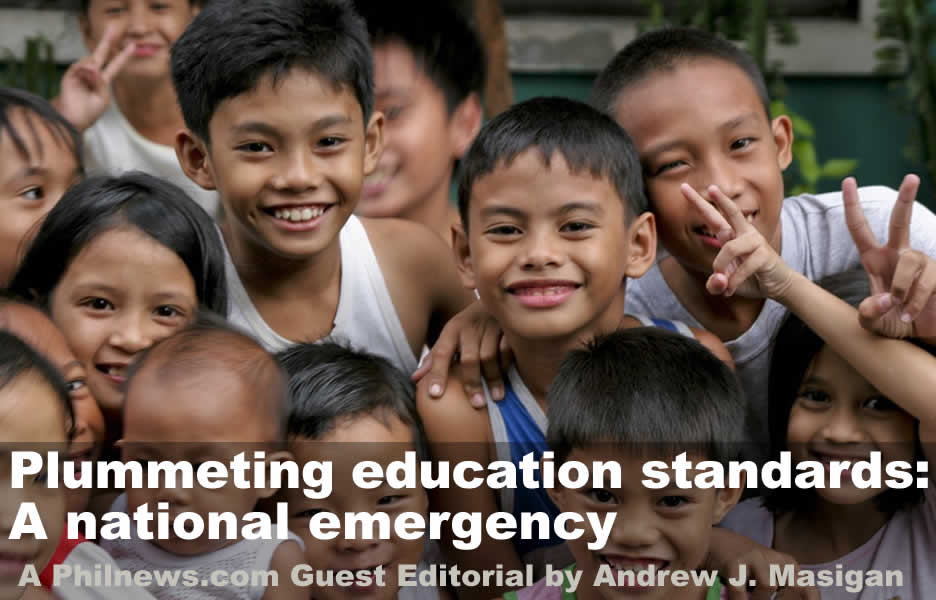 Plummeting education standards: A national emergency